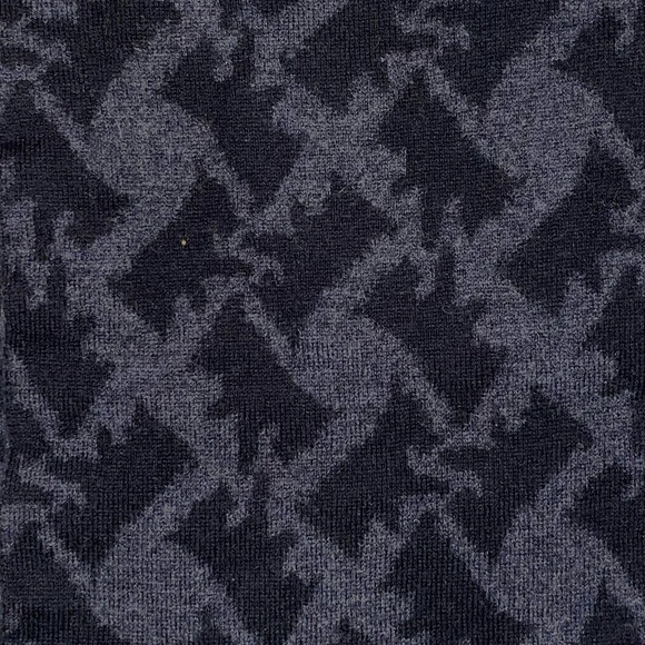 72 inch length Juicy Couture 50% wool scarf Yorkshire Terrier Y2K 2000s - Picture 4 of 4